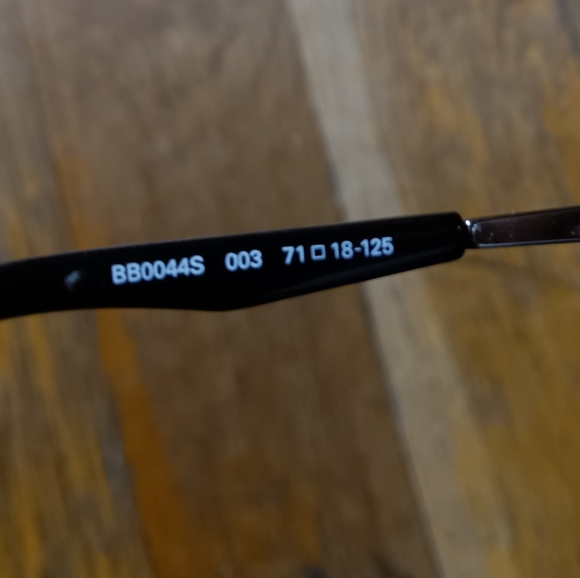 BALENCIAGA OVAL FRAME SILVER TONE METAL SUNGLASSES UNISEX - Picture 5 of 7